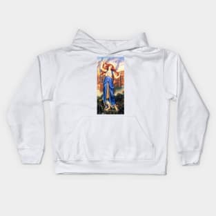 Cassandra - Evelyn De Morgan Kids Hoodie